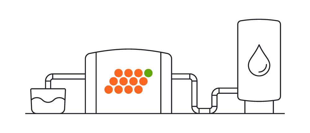 Waste oil is pre-treated